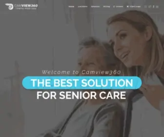 Camview360.com(Video monitoring to protect the elder community) Screenshot