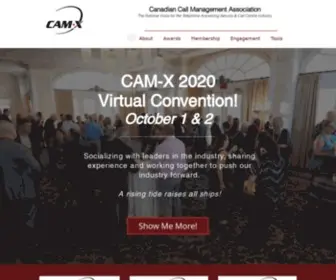 Camx.ca(Call Management Association) Screenshot