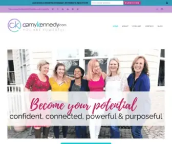 Camykennedy.com(Life Coach for High Achievers) Screenshot