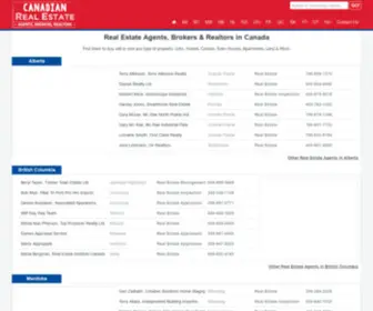Can-Agents.com(Real Estate Agents) Screenshot