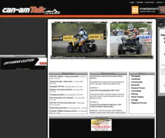 Can-Amtalk.com(Can-am ATV and UTV Forums) Screenshot