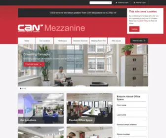 Can-Mezzanine.org.uk(CAN Mezzanine) Screenshot