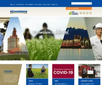 Can-Oat.com(Richardson International) Screenshot