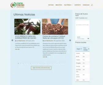 Canacacao.org(Asociación Cámara Nacional de Cacao Fino de Costa Rica) Screenshot