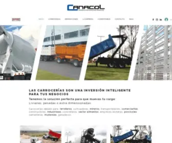 Canacol.com(Venta de Carrocerias) Screenshot