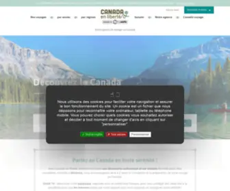 Canada-EN-Liberte.com(Voyage Canada) Screenshot