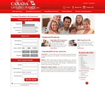 Canada-Life-Insurance.org(Life) Screenshot