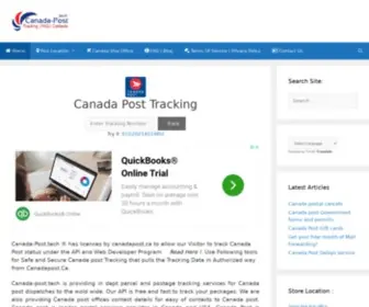 Canada-Post.tech(Canada Post Tracking) Screenshot