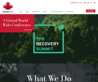 Canada2020.ca(Canada 2020) Screenshot