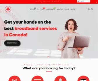 Canadabroadband.ca(Canada Broadband) Screenshot
