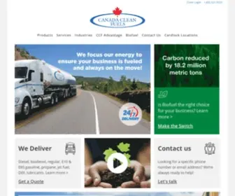 Canadacleanfuels.com(Onsite) Screenshot