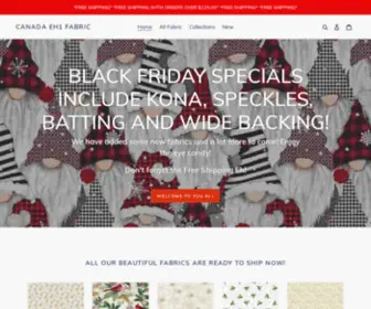 Canadaeh1Fabric.com(Canada Eh1 Fabric) Screenshot