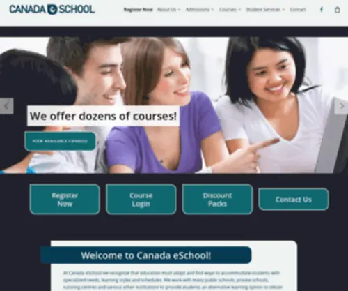 Canadaeschool.com(Canada eSchool) Screenshot