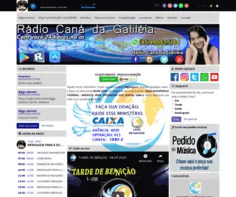 Canadagalileia.com(Rádio) Screenshot