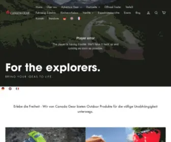 Canadagear.de(Canada Gear) Screenshot