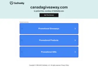 Canadagiveaway.com Screenshot