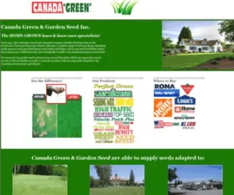 Canadagreen.ca(Canada Green) Screenshot