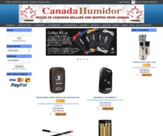 Canadahumidor.com(Canada Humidor) Screenshot