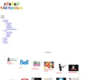 Canadakidsfestival.com(Canada Kids Festivals) Screenshot