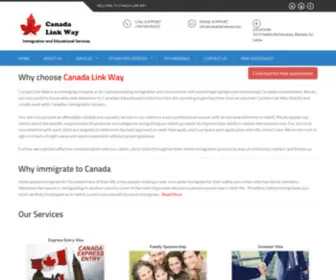 Canadalinkway.com(Canada Link Way) Screenshot