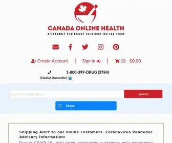 Canadaonlinehealth.com(Best Online Pharmacy) Screenshot