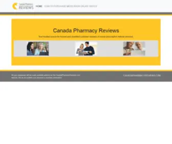 Canadapharmacyreviews.com(Canada Pharmacy Reviews) Screenshot