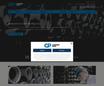 Canadapipe.com(Canada Pipe Company) Screenshot