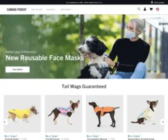 Canadapooch.com(Dog Apparel) Screenshot