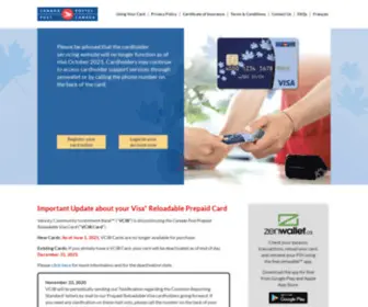 Canadaprepaidcard.ca(Page Title) Screenshot