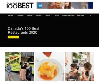 Canadas100Best.com(S 100 Best Restaurants) Screenshot