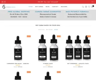 Canadasarms.com(#1 Canadian SARMs Source) Screenshot