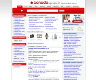 Canadaspace.com(Canadian Search Engine) Screenshot