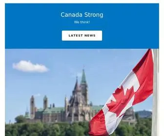 Canadastrong.org(Canada Strong) Screenshot