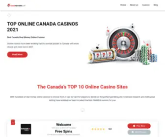 Canadatop10Sites.com(Canadatop 10 Sites) Screenshot