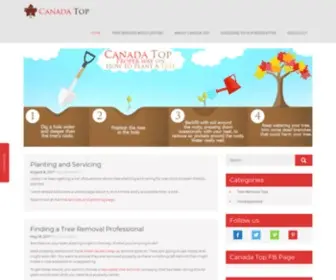 Canadatop.com(Canada Top) Screenshot