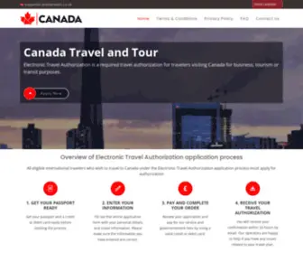 Canadatravels.co.uk(Canada Travels and Tour Packages) Screenshot