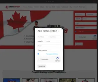 Canadavisapoint.com(Canada visa point) Screenshot