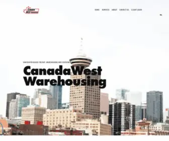Canadawest.cc(CanadaWest Warehousing) Screenshot