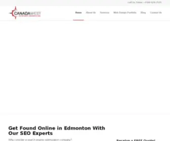 Canadawestinternetmarketing.com(Canada West Internet Marketing) Screenshot