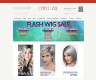 Canadawig.com(Wigs) Screenshot