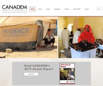 Canadem.ca(Home) Screenshot