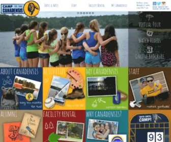 Canadensis.com(One of the best sleep away summer camps in PA. Camp Canadensis) Screenshot