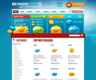 Canadian-Cheap-RX.club(Online Pharmacy) Screenshot