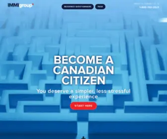 Canadian-Citizenship.ca(Become a Citizen of Canada) Screenshot