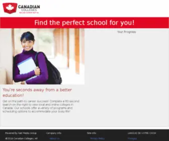 Canadian-Colleges.ca(Canadian Colleges) Screenshot