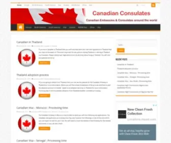 Canadian-Consulate.com(Canadian Embassy) Screenshot