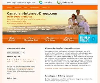 Canadian-Internet-Drugs.com(Canadian Rx Pharmacy Online) Screenshot