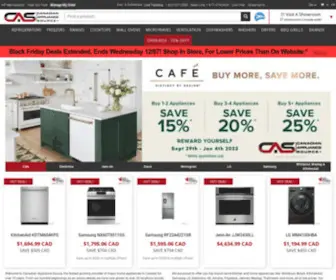 Canadianappliance.ca(Appliances Toronto) Screenshot