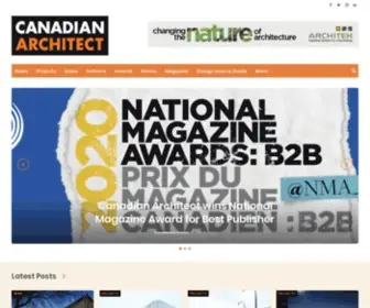 Canadianarchitect.com(Canadian Architect) Screenshot