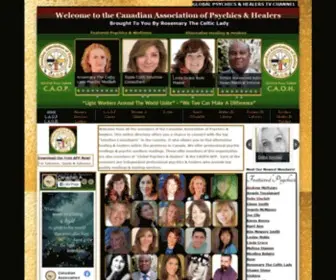 Canadianassociationofpsychics.com(Canadian Psychic directory) Screenshot